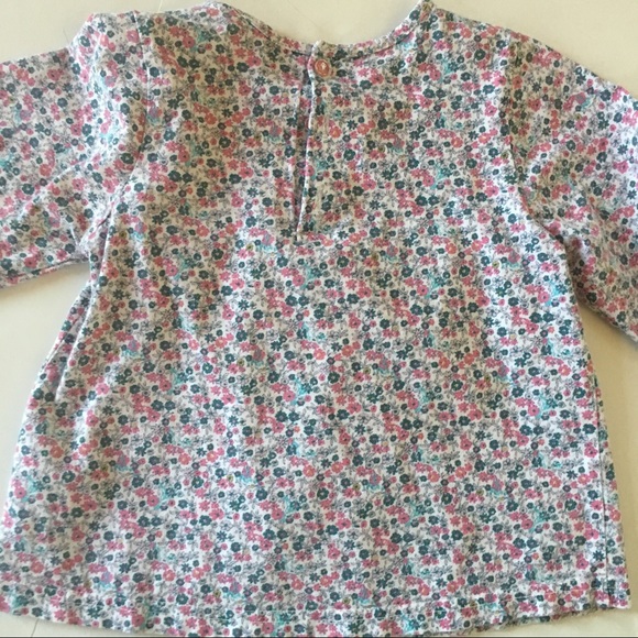 Grain de ble Floral Blouse - Picture 3 of 3